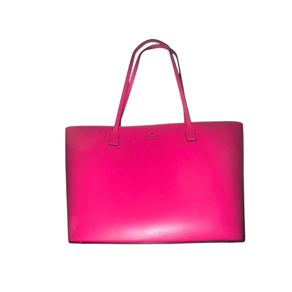 Kate Spade Hot Pink Large Tote Bag